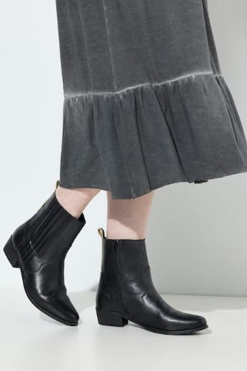 Moda za polnejše Haljina midi V ovratnika plus velikost, xxl, Ulla Popken in Johann Popken (JP1880)