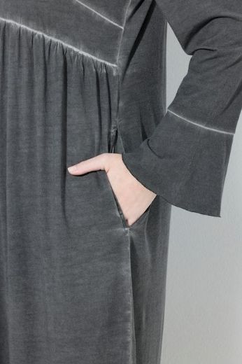 Moda za polnejše Haljina midi V ovratnika plus velikost, xxl, Ulla Popken in Johann Popken (JP1880)