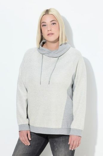 Moda za polnejše Majica dugih rukava s kapuljačom plus velikost, xxl, Ulla Popken in Johann Popken (JP1880)