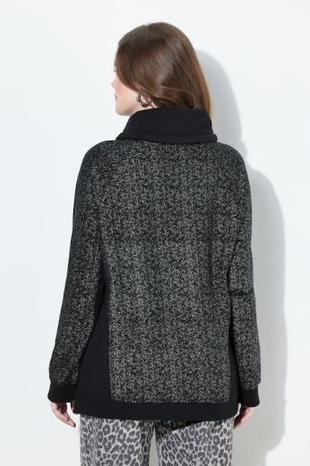 Moda za polnejše Majica dugih rukava s kapuljačom plus velikost, xxl, Ulla Popken in Johann Popken (JP1880)