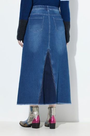 Moda za polnejše Suknja od trapera plus velikost, xxl, Ulla Popken in Johann Popken (JP1880)