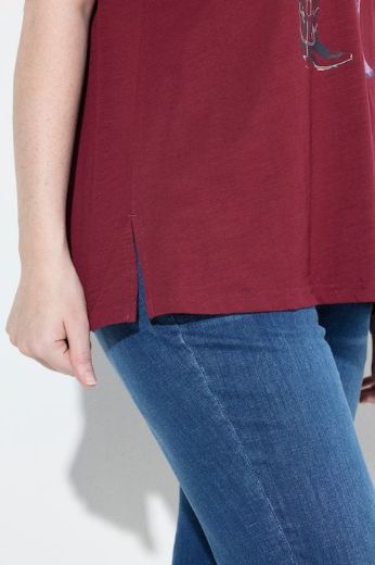 Moda za polnejše Majica kratkih rukava plus velikost, xxl, Ulla Popken in Johann Popken (JP1880)