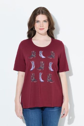 Moda za polnejše Majica kratkih rukava plus velikost, xxl, Ulla Popken in Johann Popken (JP1880)