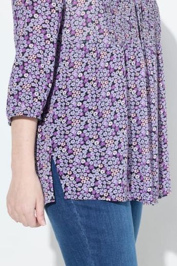 Moda za polnejše Bluza 3/4 rukava A kroja plus velikost, xxl, Ulla Popken in Johann Popken (JP1880)