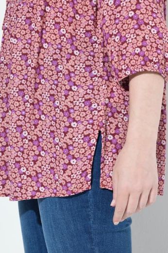 Moda za polnejše Bluza 3/4 rukava A kroja plus velikost, xxl, Ulla Popken in Johann Popken (JP1880)