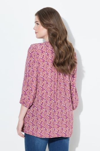 Moda za polnejše Bluza 3/4 rukava A kroja plus velikost, xxl, Ulla Popken in Johann Popken (JP1880)