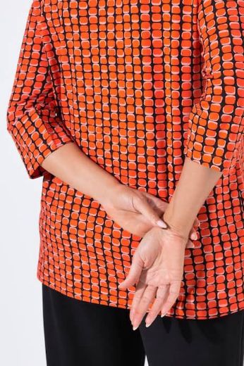 Moda za polnejše Majica 3/4 rukava plus velikost, xxl, Ulla Popken in Johann Popken (JP1880)