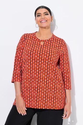 Moda za polnejše Majica 3/4 rukava plus velikost, xxl, Ulla Popken in Johann Popken (JP1880)