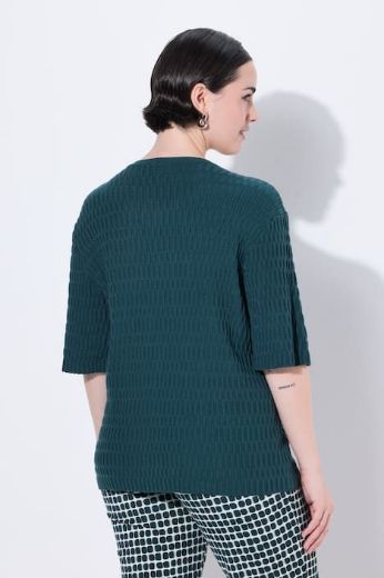 Moda za polnejše Pulover polu rukava plus velikost, xxl, Ulla Popken in Johann Popken (JP1880)