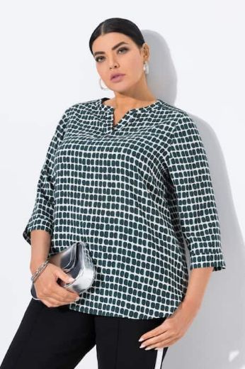Moda za polnejše Bluza 3/4 rukava plus velikost, xxl, Ulla Popken in Johann Popken (JP1880)
