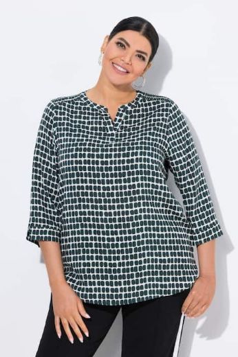 Moda za polnejše Bluza 3/4 rukava plus velikost, xxl, Ulla Popken in Johann Popken (JP1880)