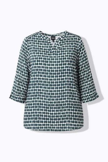 Moda za polnejše Bluza 3/4 rukava plus velikost, xxl, Ulla Popken in Johann Popken (JP1880)