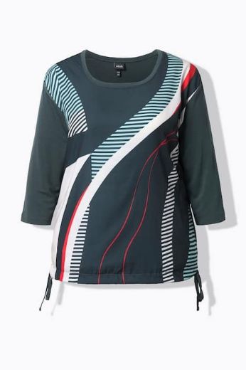 Moda za polnejše Majica 3/4 rukava plus velikost, xxl, Ulla Popken in Johann Popken (JP1880)