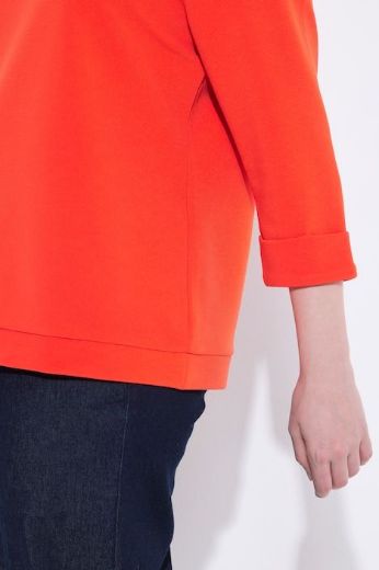 Moda za polnejše Majica 3/4 rukava V ovratnika plus velikost, xxl, Ulla Popken in Johann Popken (JP1880)