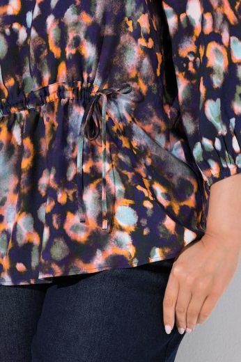Moda za polnejše Bluza 3/4 rukava V ovratnika plus velikost, xxl, Ulla Popken in Johann Popken (JP1880)