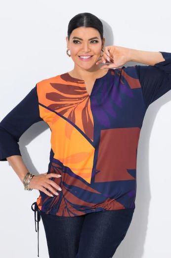 Moda za polnejše Majica 3/4 rukava plus velikost, xxl, Ulla Popken in Johann Popken (JP1880)