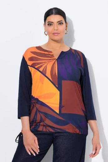 Moda za polnejše Majica 3/4 rukava plus velikost, xxl, Ulla Popken in Johann Popken (JP1880)