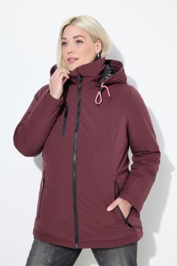 Moda za polnejše Jakna funkcionalna s kapuljačom plus velikost, xxl, Ulla Popken in Johann Popken (JP1880)