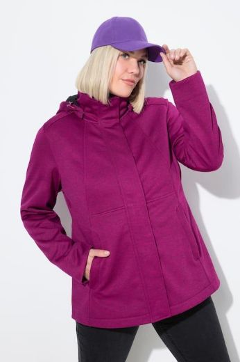 Moda za polnejše Jakna vodoodbojna s odvojivom kapuljačom plus velikost, xxl, Ulla Popken in Johann Popken (JP1880)