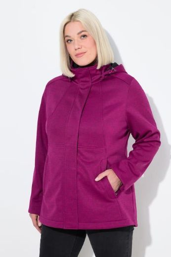 Moda za polnejše Jakna vodoodbojna s odvojivom kapuljačom plus velikost, xxl, Ulla Popken in Johann Popken (JP1880)