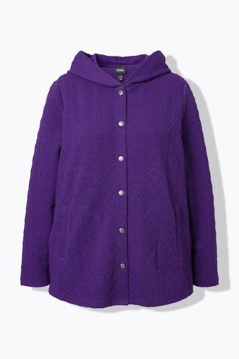 Moda za polnejše Jakna lagana s kapuljačom plus velikost, xxl, Ulla Popken in Johann Popken (JP1880)