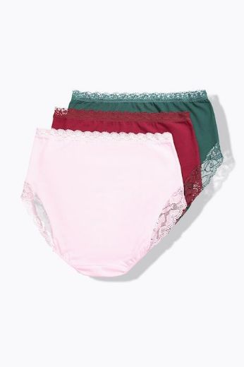 Moda za polnejše Gaćice maxi 3 komada plus velikost, xxl, Ulla Popken in Johann Popken (JP1880)