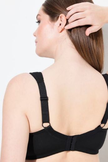 Moda za polnejše Grudnjak  širih naramenica plus velikost, xxl, Ulla Popken in Johann Popken (JP1880)