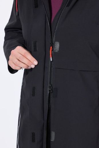 Moda za polnejše Jakna funkcionalna s kapuljačom dužeg kroja plus velikost, xxl, Ulla Popken in Johann Popken (JP1880)