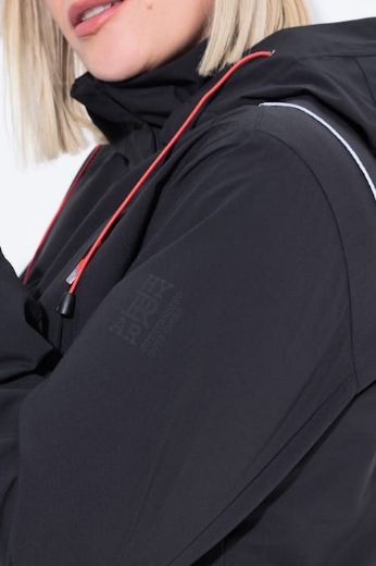 Moda za polnejše Jakna funkcionalna s kapuljačom dužeg kroja plus velikost, xxl, Ulla Popken in Johann Popken (JP1880)