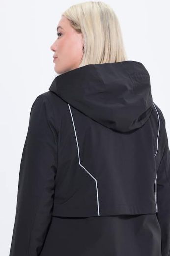 Moda za polnejše Jakna funkcionalna s kapuljačom dužeg kroja plus velikost, xxl, Ulla Popken in Johann Popken (JP1880)