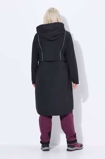 Moda za polnejše Jakna funkcionalna s kapuljačom dužeg kroja plus velikost, xxl, Ulla Popken in Johann Popken (JP1880)