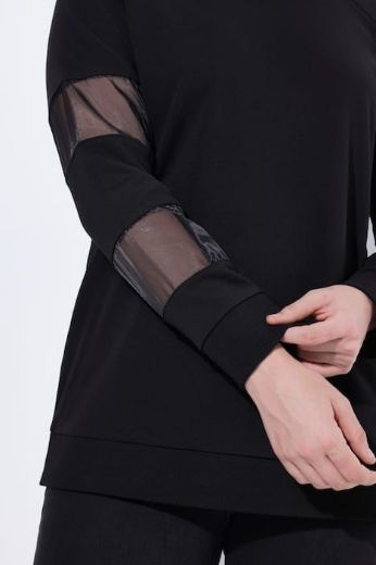 Moda za polnejše Majica dugih rukava okruglog ovratnika plus velikost, xxl, Ulla Popken in Johann Popken (JP1880)