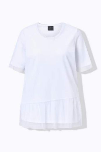 Moda za polnejše Majica kratkih rukava okruglog ovratnika plus velikost, xxl, Ulla Popken in Johann Popken (JP1880)
