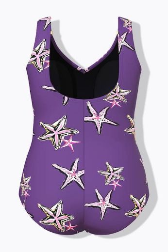 Moda za polnejše Kupaći kostim jednodijelni plus velikost, xxl, Ulla Popken in Johann Popken (JP1880)