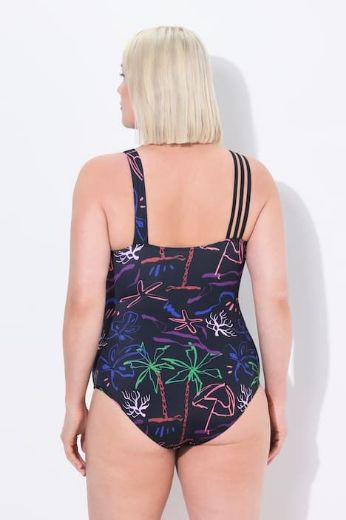 Moda za polnejše Kupaći kostim jednodijelni plus velikost, xxl, Ulla Popken in Johann Popken (JP1880)