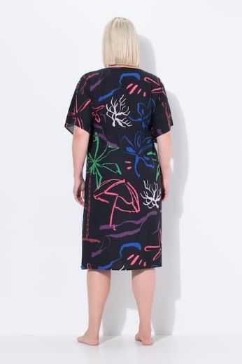 Moda za polnejše Kaftan kratkih rukava na vezanje plus velikost, xxl, Ulla Popken in Johann Popken (JP1880)