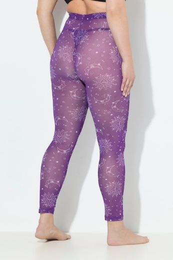 Moda za polnejše Tajice mrežaste plus velikost, xxl, Ulla Popken in Johann Popken (JP1880)