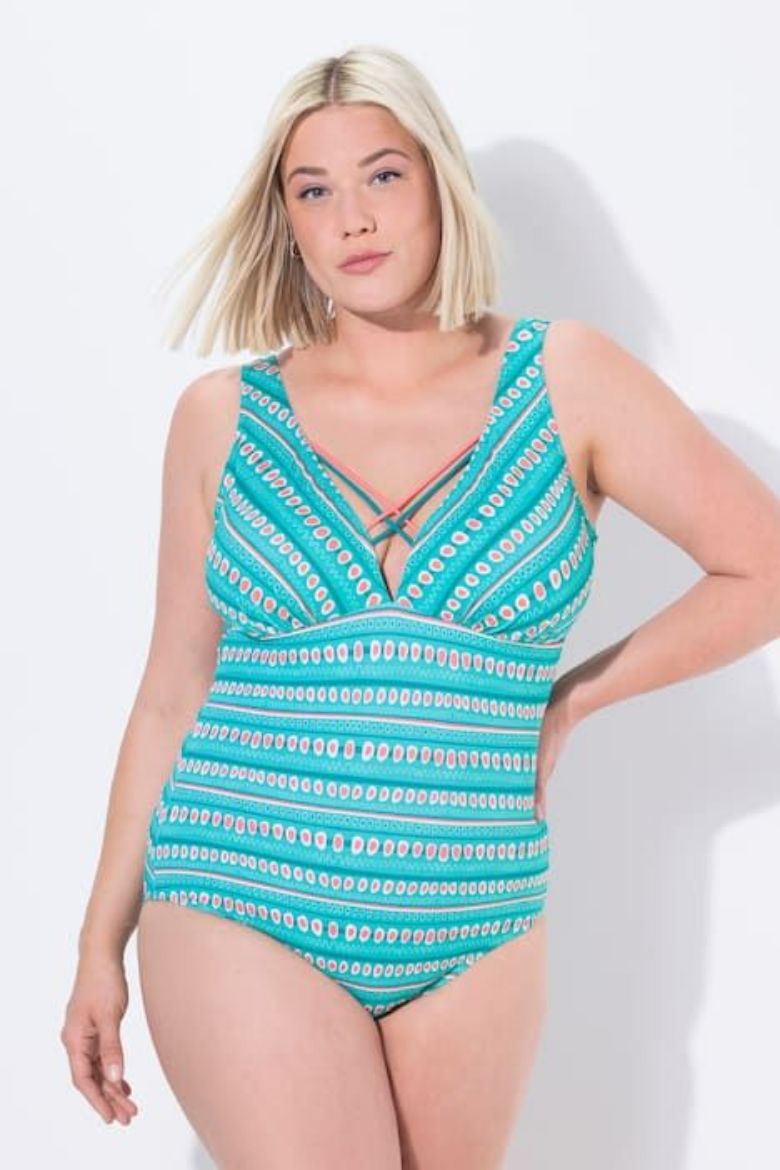 Moda za polnejše Kupaći kostim jednodijelni plus velikost, xxl, Ulla Popken in Johann Popken (JP1880)