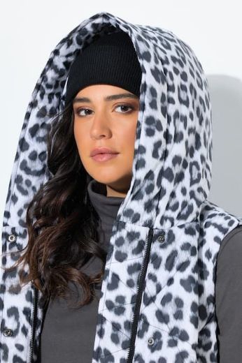 Moda za polnejše Prsluk prošiveni dužeg kroja s kapuljačom plus velikost, xxl, Ulla Popken in Johann Popken (JP1880)