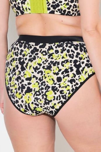 Moda za polnejše Gaćice midi s leopard uzorkom plus velikost, xxl, Ulla Popken in Johann Popken (JP1880)