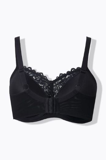 Moda za polnejše Grudnjak sa žicom s dodatkom ukrasne čipke plus velikost, xxl, Ulla Popken in Johann Popken (JP1880)