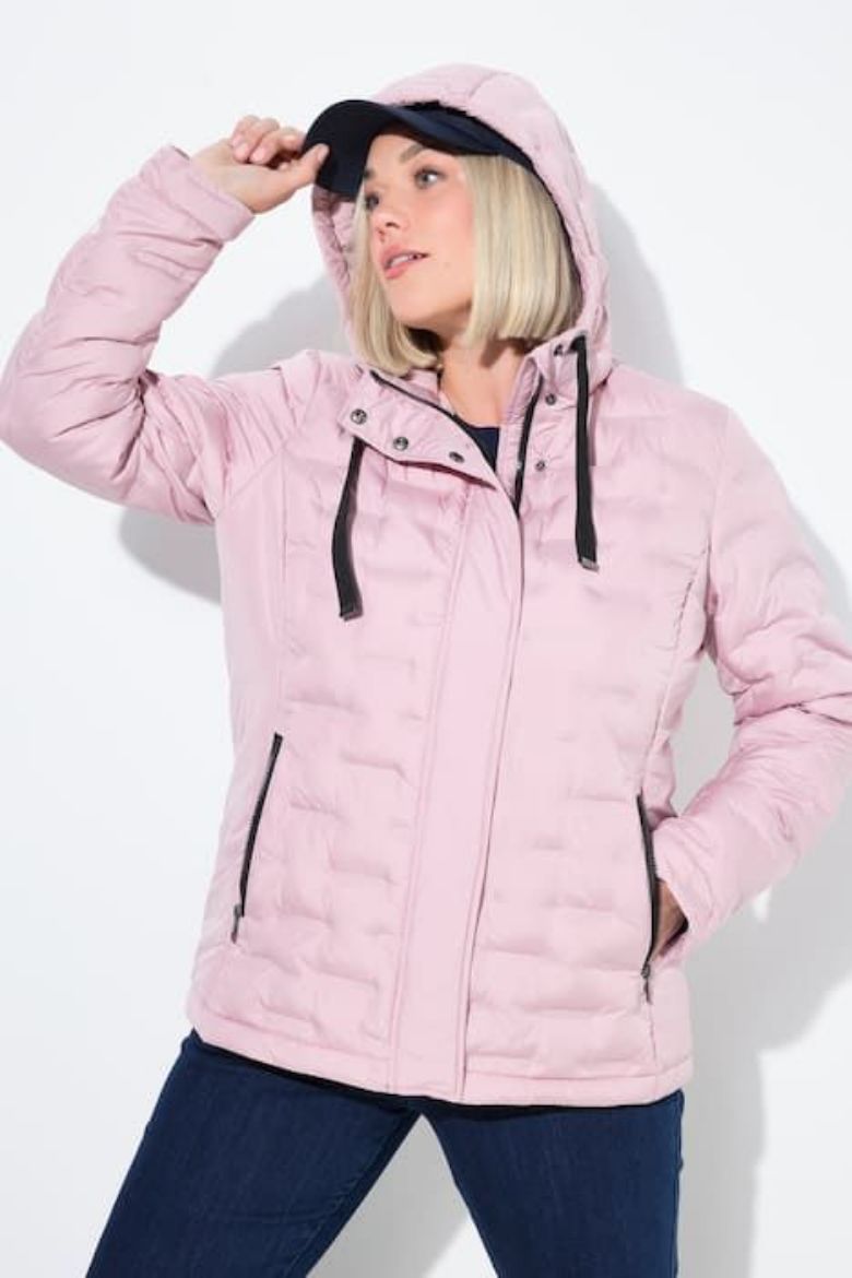 Moda za polnejše Jakna prošivena s kapuljačom plus velikost, xxl, Ulla Popken in Johann Popken (JP1880)