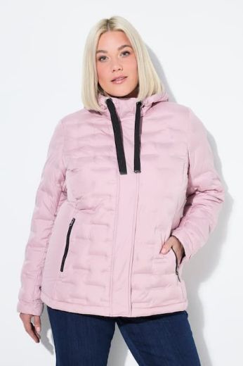 Moda za polnejše Jakna prošivena s kapuljačom plus velikost, xxl, Ulla Popken in Johann Popken (JP1880)