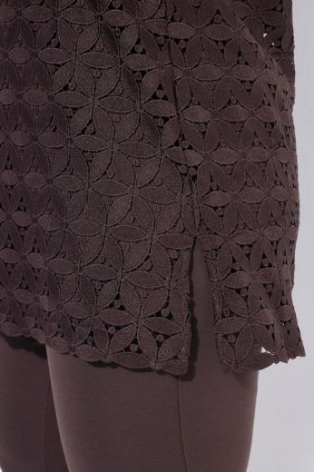 Moda za polnejše Tunika 3/4 rukava V ovratnika plus velikost, xxl, Ulla Popken in Johann Popken (JP1880)