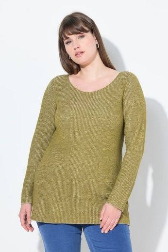 Moda za polnejše Pulover dugih rukava plus velikost, xxl, Ulla Popken in Johann Popken (JP1880)