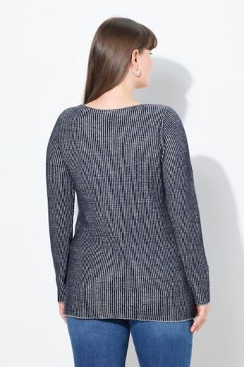 Moda za polnejše Pulover dugih rukava plus velikost, xxl, Ulla Popken in Johann Popken (JP1880)
