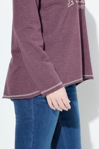 Moda za polnejše Majica dugih rukava V ovratnika plus velikost, xxl, Ulla Popken in Johann Popken (JP1880)