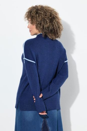 Moda za polnejše Pulover dugih rukava šireg kroja plus velikost, xxl, Ulla Popken in Johann Popken (JP1880)