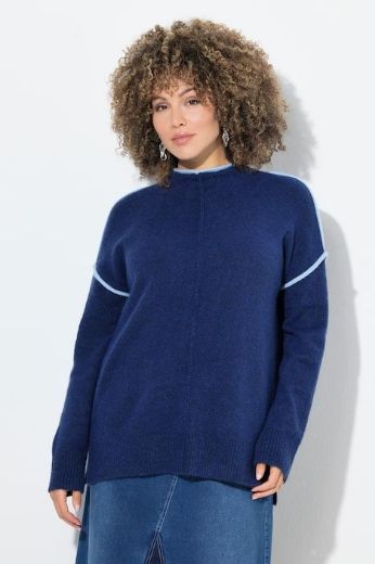 Moda za polnejše Pulover dugih rukava šireg kroja plus velikost, xxl, Ulla Popken in Johann Popken (JP1880)