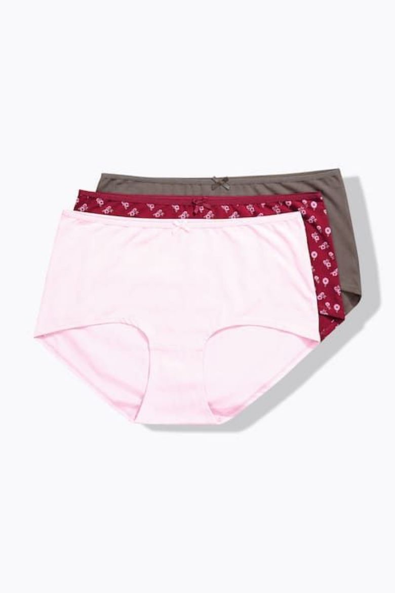 Moda za polnejše Gaćice hipster 3 komada plus velikost, xxl, Ulla Popken in Johann Popken (JP1880)